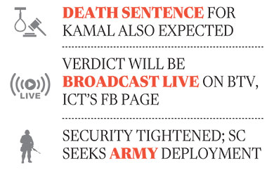 July massacre: Gavel falls today on Hasina as death penalty sought